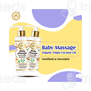 Mom & World Baby Massage Organic Virgin Coconut Oil 200ml