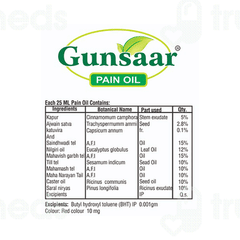 Gunsaar Pain Oil 50Ml