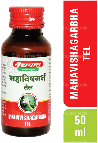 Baidyanath Mahavishgarbha Tel 50Ml