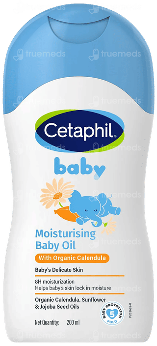 Cetaphil Baby With Organic Calendula Moisturising Oil 200ml