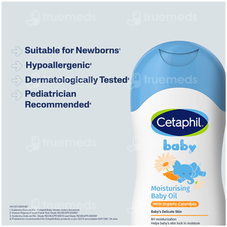 Cetaphil Baby With Organic Calendula Moisturising Oil 200ml