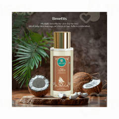 Ashpveda Cold Pressed Virgin Coconut Oil 100ml
