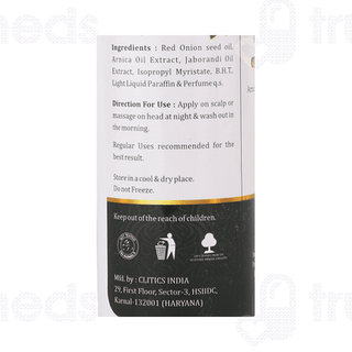 Caret Organic Red Onion Seed Hair Oil 100ml
