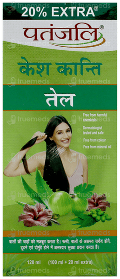 Patanjali Kesh Kanti Tel 100Ml + 20Ml Extra Patanjali Kesh Kanti Tel 100Ml + 20Ml Extra
