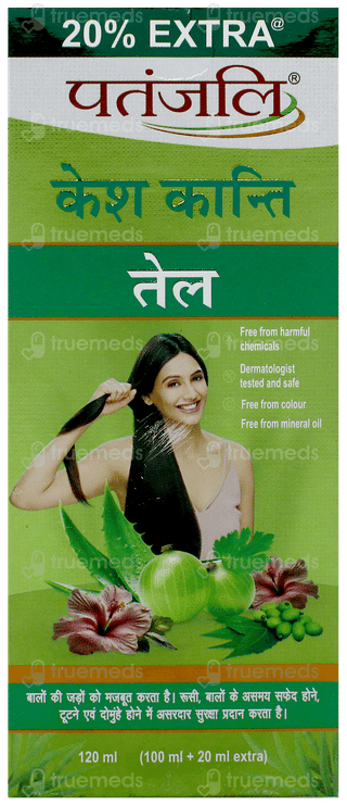 Patanjali Kesh Kanti Tel 100Ml + 20Ml Extra