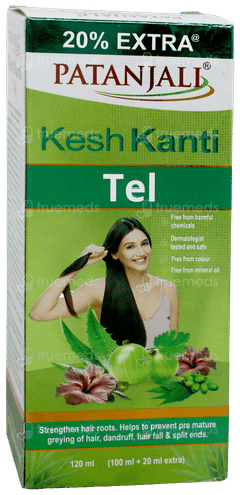 Patanjali Kesh Kanti Tel 100Ml + 20Ml Extra Patanjali Kesh Kanti Tel 100Ml + 20Ml Extra