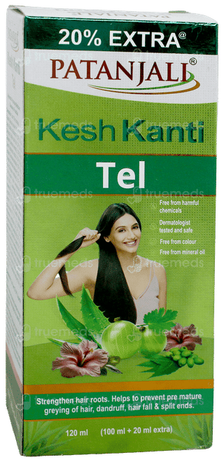 Patanjali Kesh Kanti Tel 100Ml + 20Ml Extra