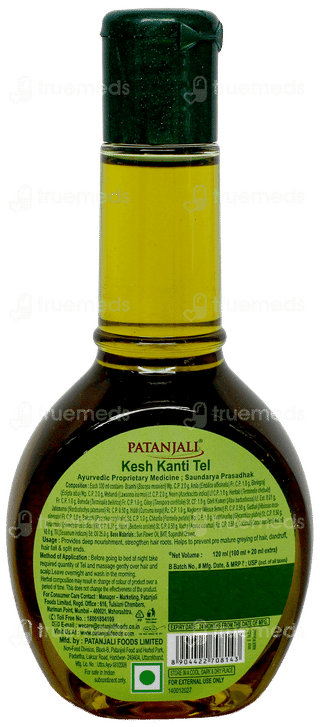 Patanjali Kesh Kanti Tel 100Ml + 20Ml Extra