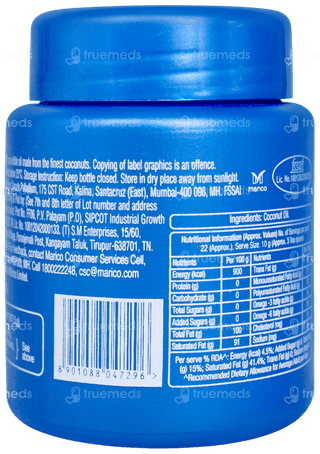 Parachute 100% Pure Coconut Oil 250ml