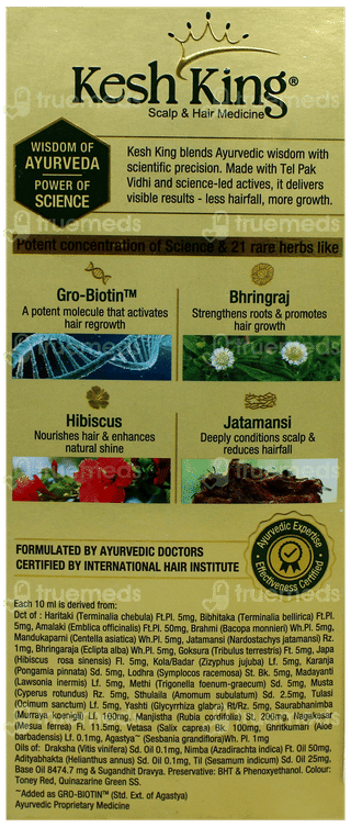 Kesh King Gold New & Improved Ayurvedic Oil 100Ml