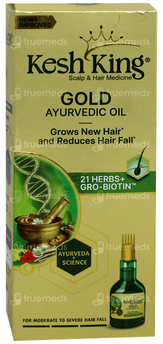 Kesh King Gold New & Improved Ayurvedic Oil 100Ml
