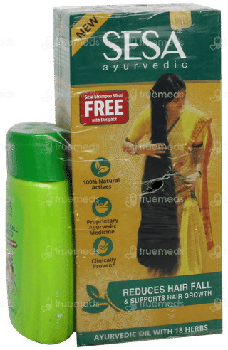 Sesa New Ayurvedic Oil 90ml With Shampoo 50ml Free