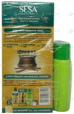 Sesa New Ayurvedic Oil 90ml With Shampoo 50ml Free