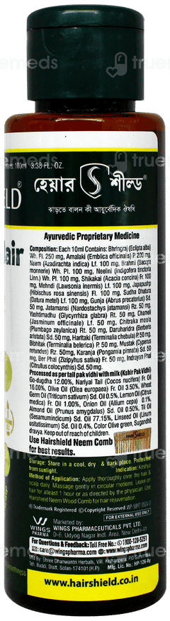 Hair Shield Infinity New Ayurvedic Hair Oil 100Ml