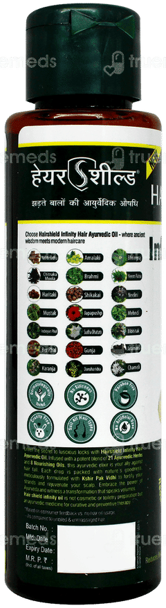 Hair Shield Infinity New Ayurvedic Hair Oil 100Ml