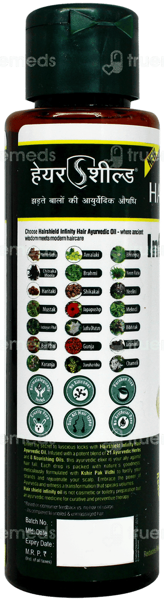 Hair Shield Infinity New Ayurvedic Hair Oil 100Ml
