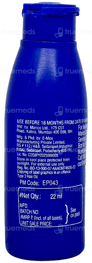 Parachute Advansed Gold Plus Coconut Hair Oil 22Ml