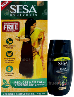Sesa New Ayurvedic Oil 100Ml With Shampoo 50Ml Free Sesa New Ayurvedic Oil 100Ml With Shampoo 50Ml Free