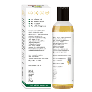 Goodcare Pure Sesame Oil 100Ml
