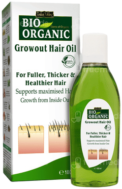Indus Valley Bio Organic Growout Hair Oil 100Ml