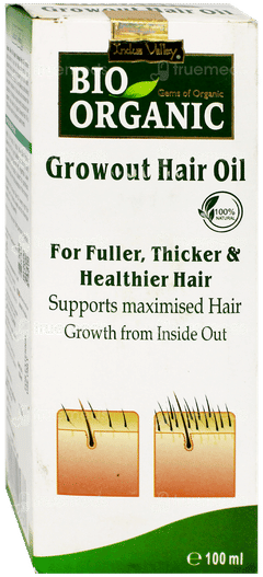 Indus Valley Bio Organic Growout Hair Oil 100Ml