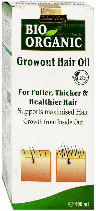Indus Valley Bio Organic Growout Hair Oil 100Ml