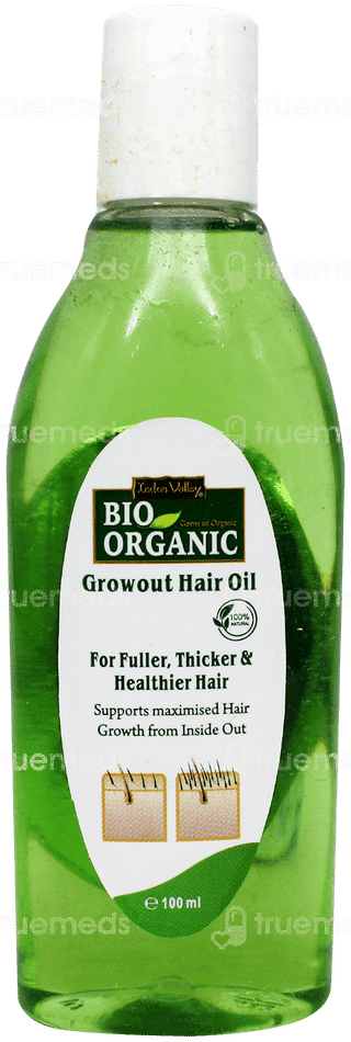 Indus Valley Bio Organic Growout Hair Oil 100Ml