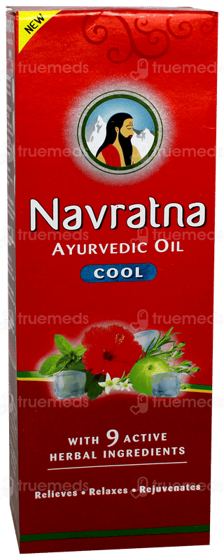 Navratna New Ayurvedic Cool Hair Oil 300Ml