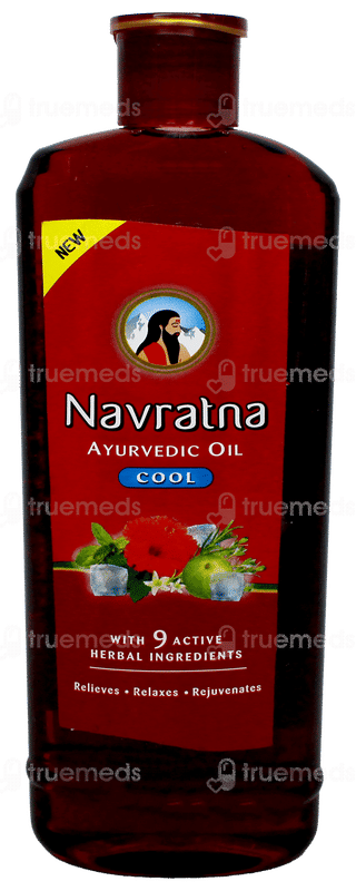 Navratna New Ayurvedic Cool Hair Oil 300Ml