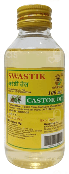 Yog Ayurveda Swastik Castor Oil 100Ml