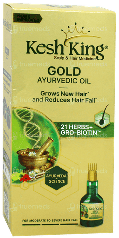 Kesh King Gold New & Improved Ayurvedic Oil 50Ml