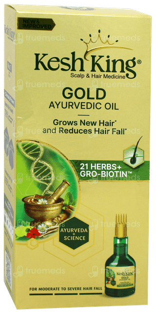 Kesh King Gold New & Improved Ayurvedic Oil 50Ml