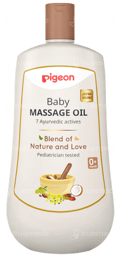 Pigeon 0+ Months Baby Massage Oil 200Ml Pigeon 0+ Months Baby Massage Oil 200Ml