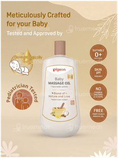 Pigeon 0+ Months Baby Massage Oil 200Ml