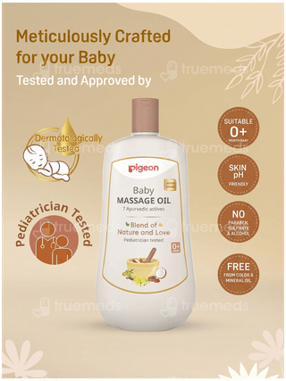 Pigeon 0+ Months Baby Massage Oil 200Ml