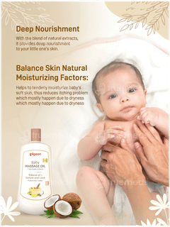 Pigeon 0+ Months Baby Massage Oil 200Ml