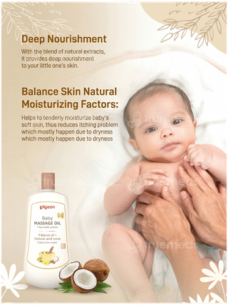 Pigeon 0+ Months Baby Massage Oil 200Ml