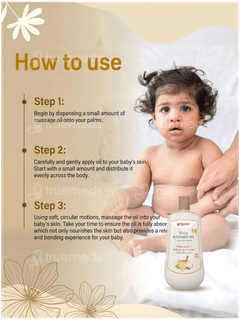 Pigeon 0+ Months Baby Massage Oil 200Ml