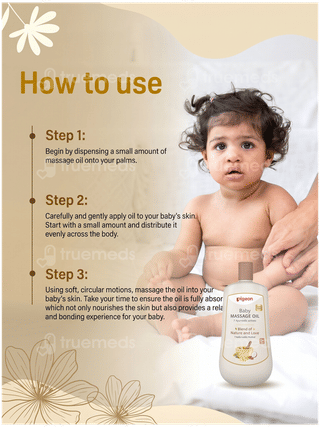 Pigeon 0+ Months Baby Massage Oil 200Ml