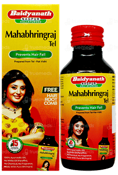 Baidyanath Mahabhringraj Tel 100Ml With Hair Root Comb Free