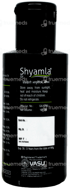 Shyamla New Improved Oil 100Ml