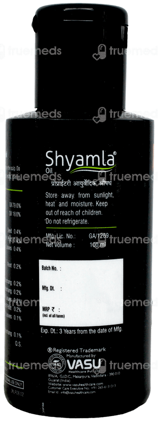 Shyamla New Improved Oil 100Ml