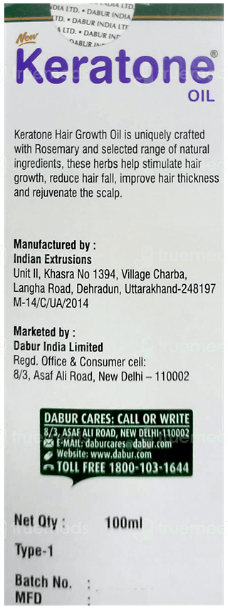 Dabur Keratone New Oil 100Ml