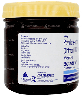 Betadine 5% Ointment 250gm