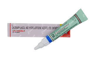 Chlorocol H Eye 1/0.5 % Ointment 3 GM