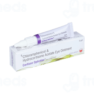 Cortison Optichlor Eye Ointment 3gm