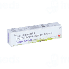 Cortison Optichlor Eye Ointment 3gm