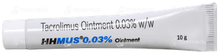 Hhmus 0.03% Ointment 10Gm