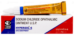 Hypersol 6 Eye Ointment 3gm