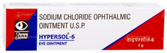 Hypersol 6 Eye Ointment 3gm Hypersol 6 Eye Ointment 3gm